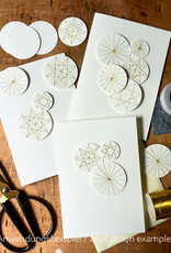 DIY Set DIY-Set for 10 Christmas Cards I Starry Sky