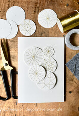 DIY Set DIY-Set for 10 Christmas Cards I Starry Sky