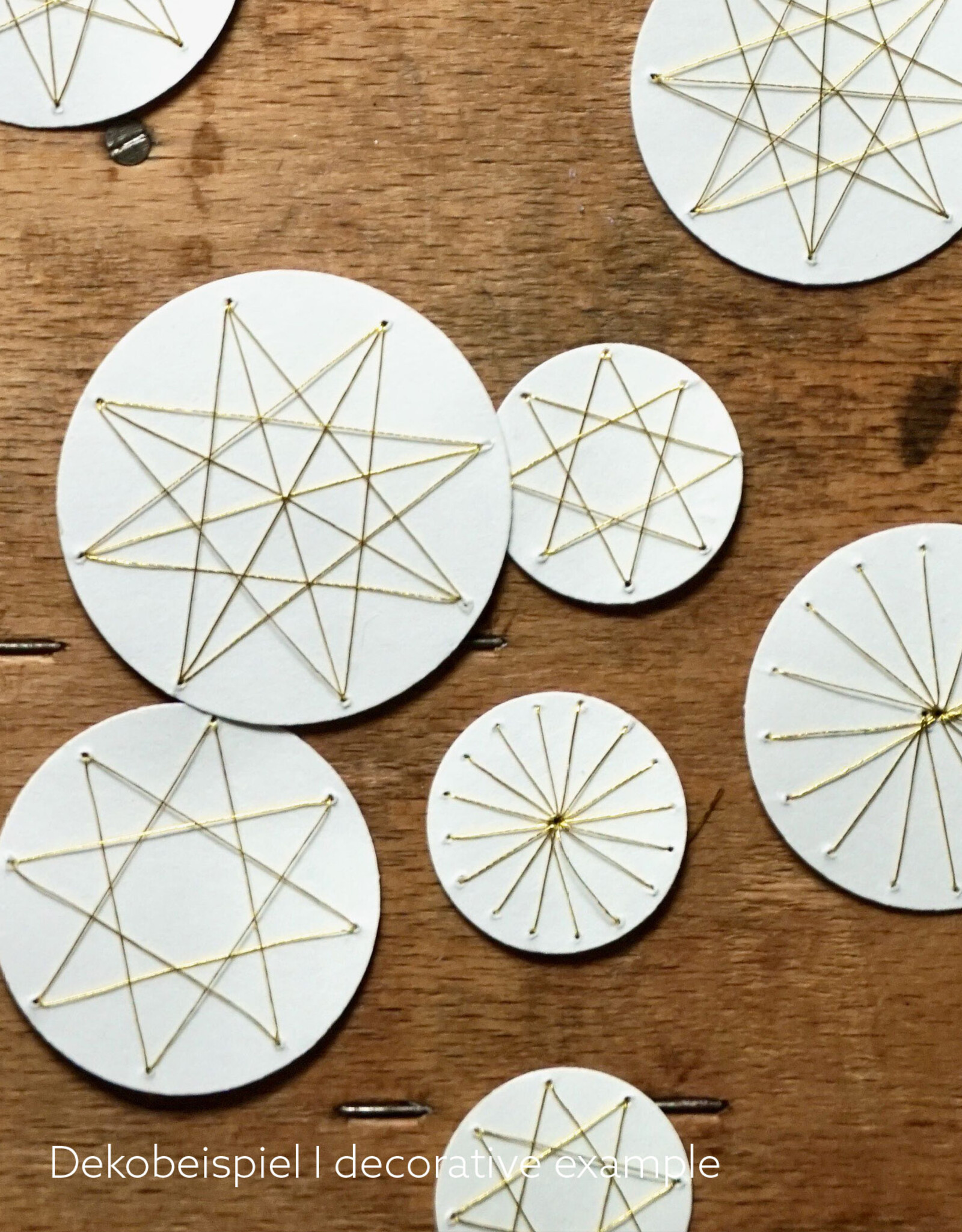 DIY Set DIY-Set for 10 Christmas Cards I Starry Sky