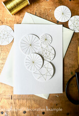 DIY Set DIY-Set for 10 Christmas Cards I Starry Sky