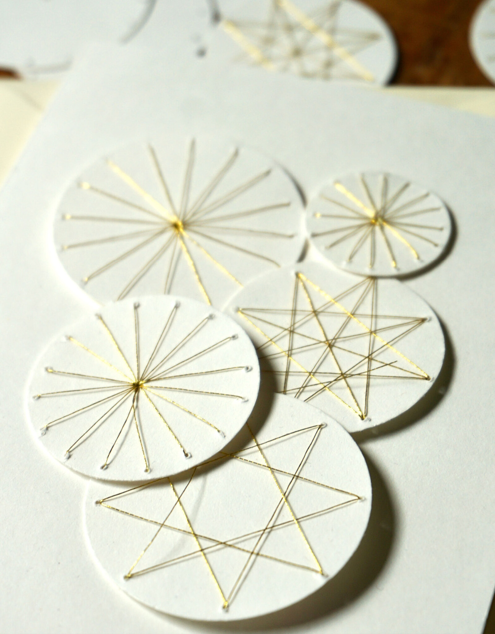 DIY Set DIY-Set for 10 Christmas Cards I Starry Sky