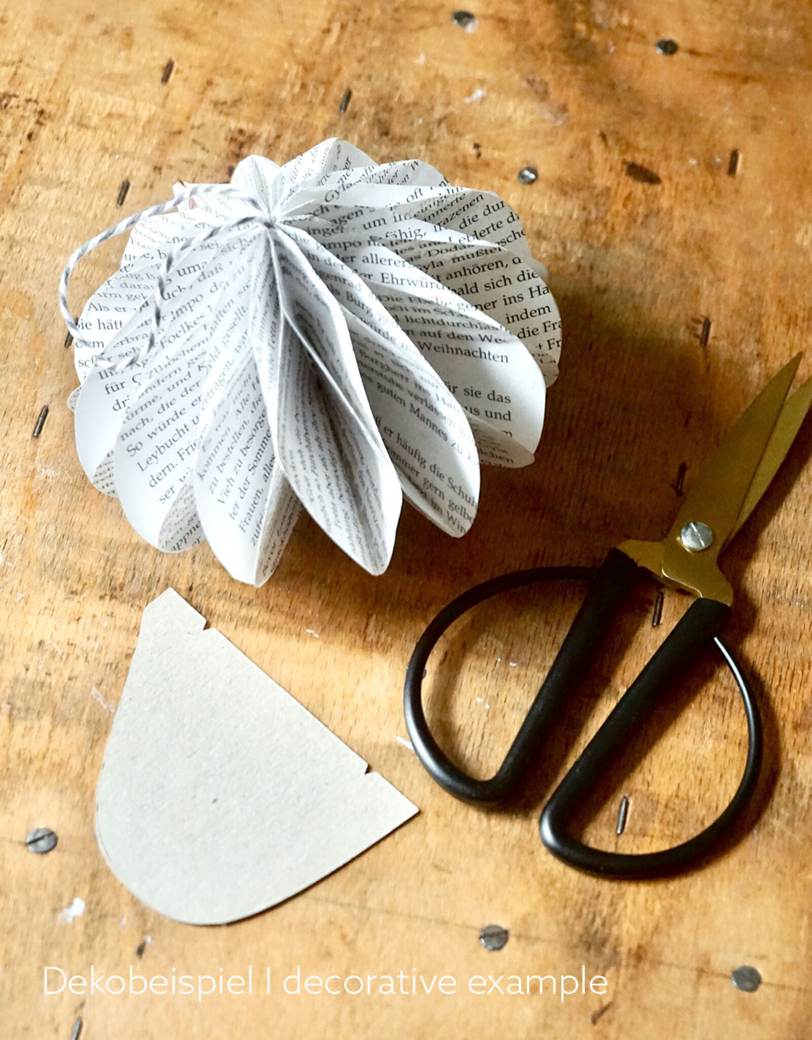 DIY Set Honeycomb Ball Upcycling Set