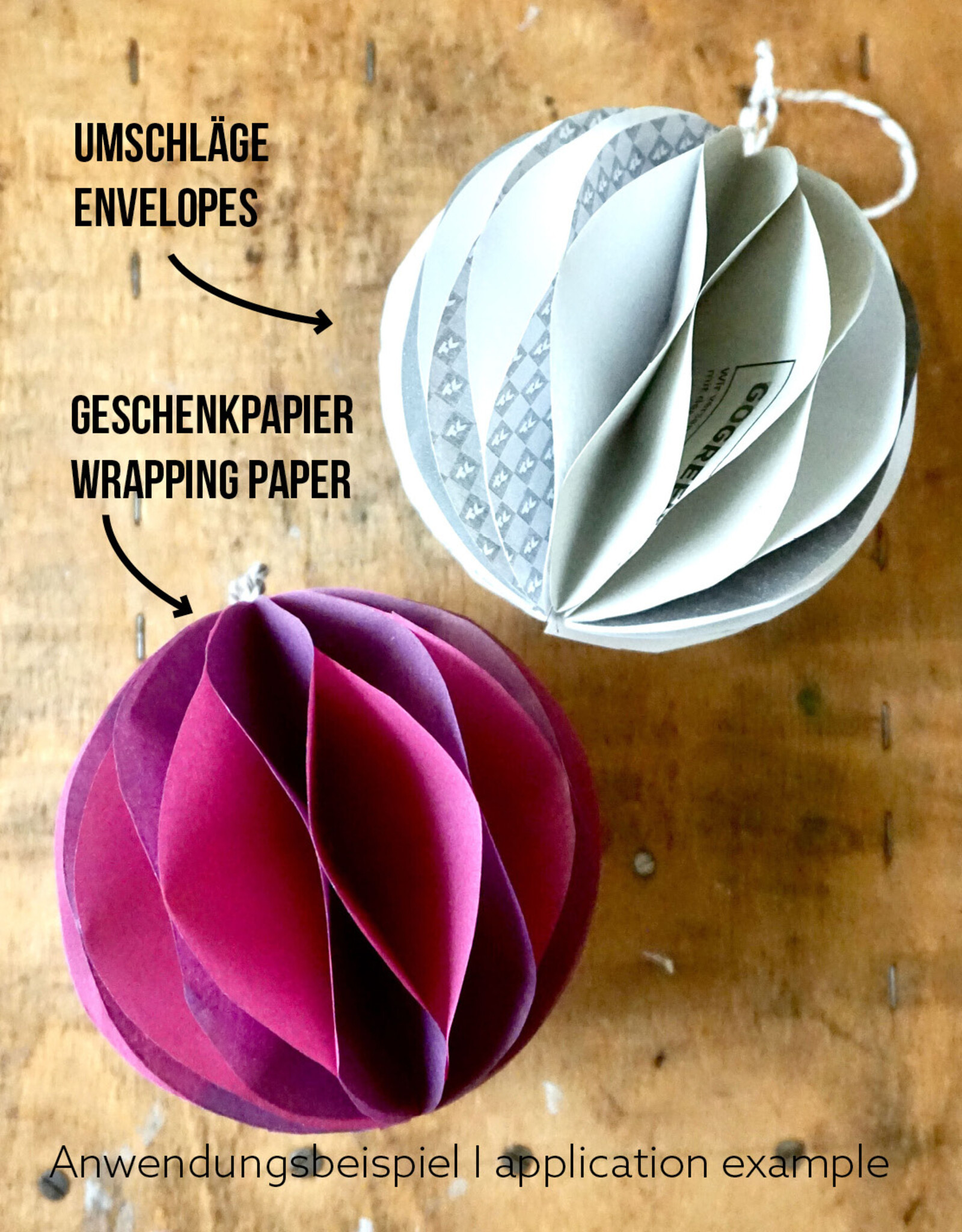 DIY Set Wabenball Upcycling Set