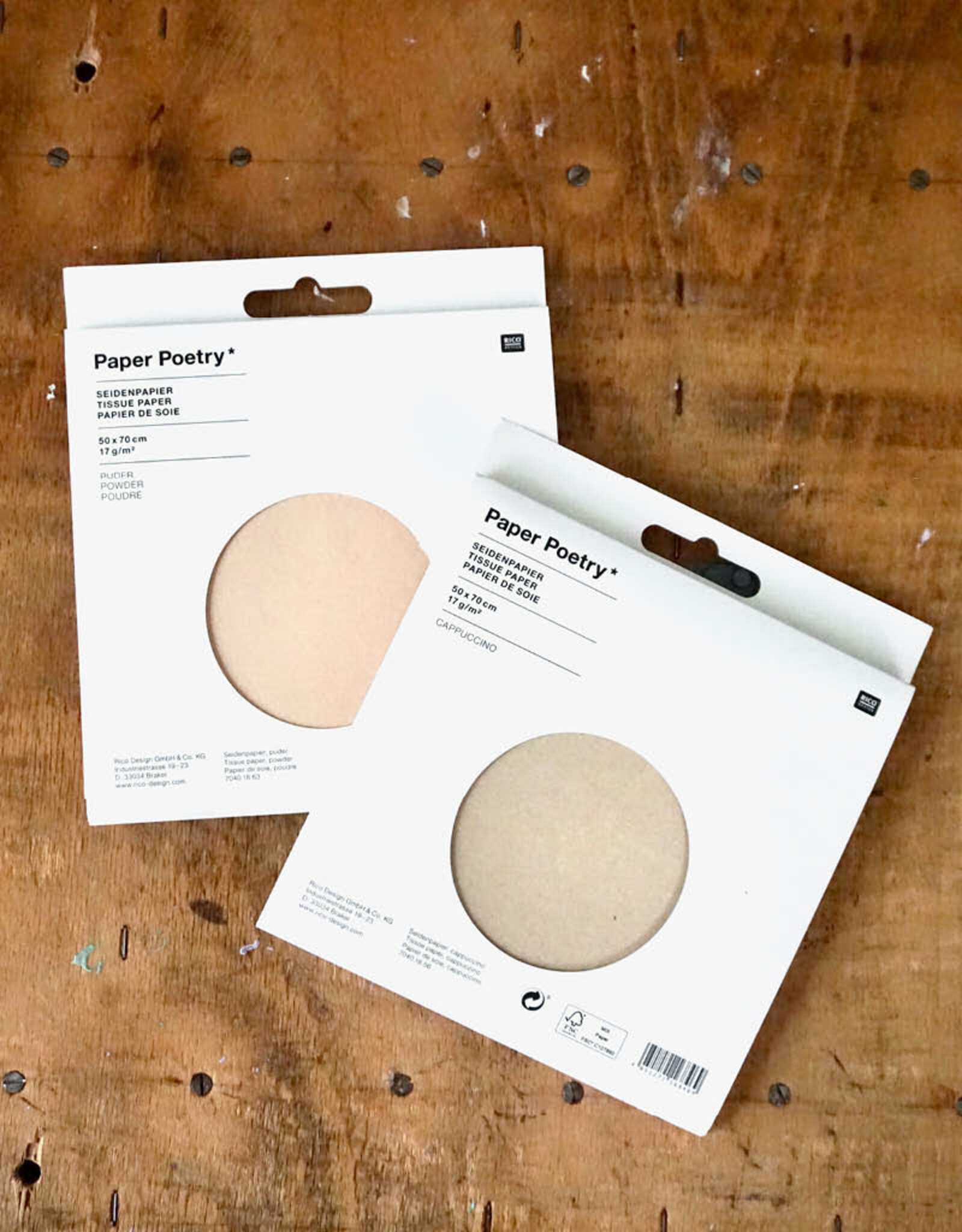 Tissue Paper I Paper Poetry I 5 Sheets