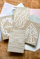 Mary Craft set for invitation to baptism I Mary I different motifs