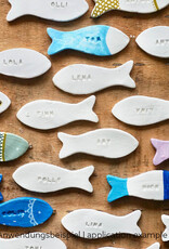 DIY Set DIY Set for Clay Place Cards  I Fish