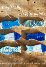 DIY Set Bastelset für Platzkarten aus Modelliermasse I Fische DIY Set Bastelset für Platzkarten aus Modelliermasse I Fische