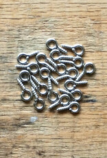 Zubehör Tiny Hooks I 20 pieces I silver