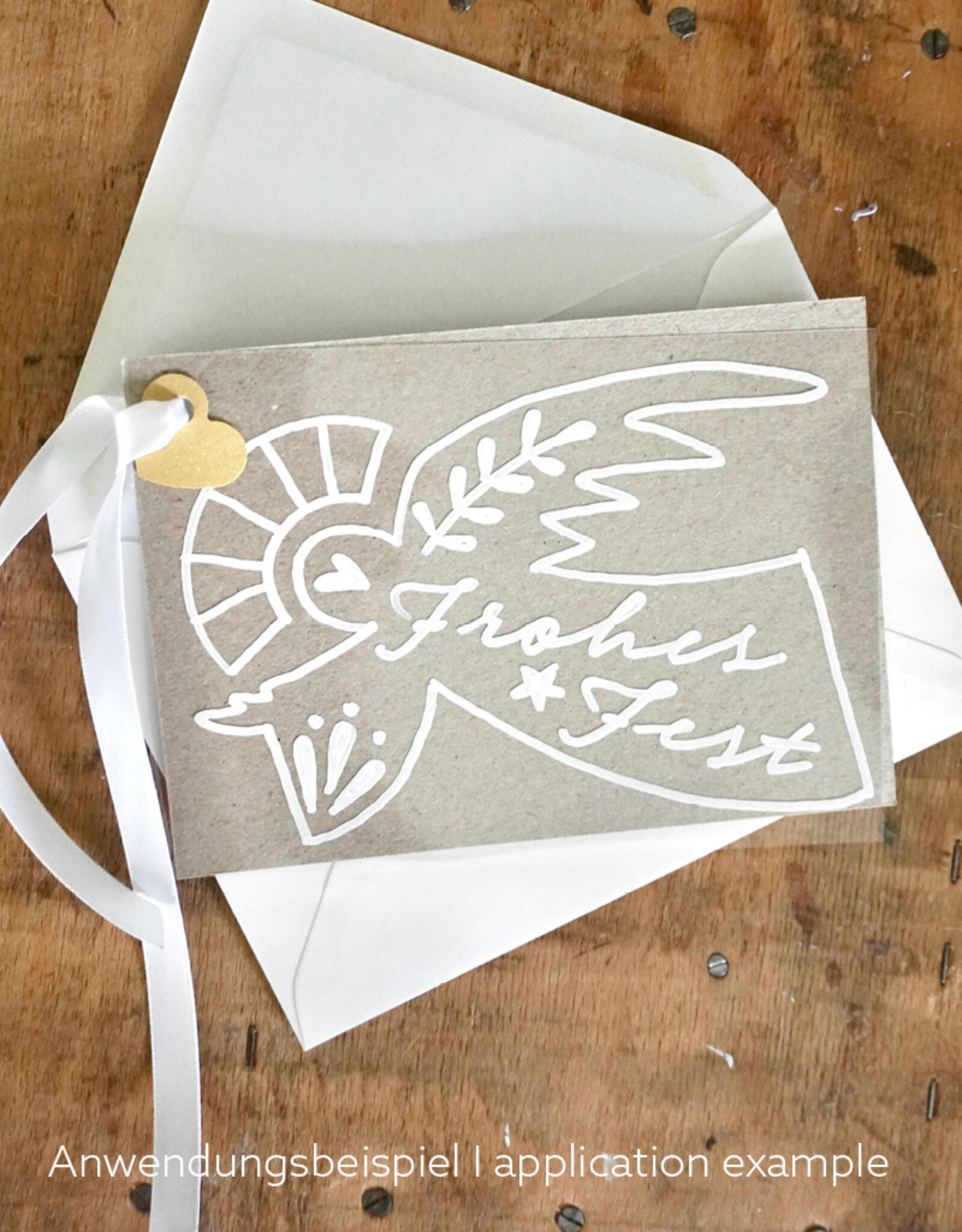 Mary DIY Set for 10 Christmas Cards I Mary