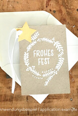 Mary DIY Set for 10 Christmas Cards I Mary