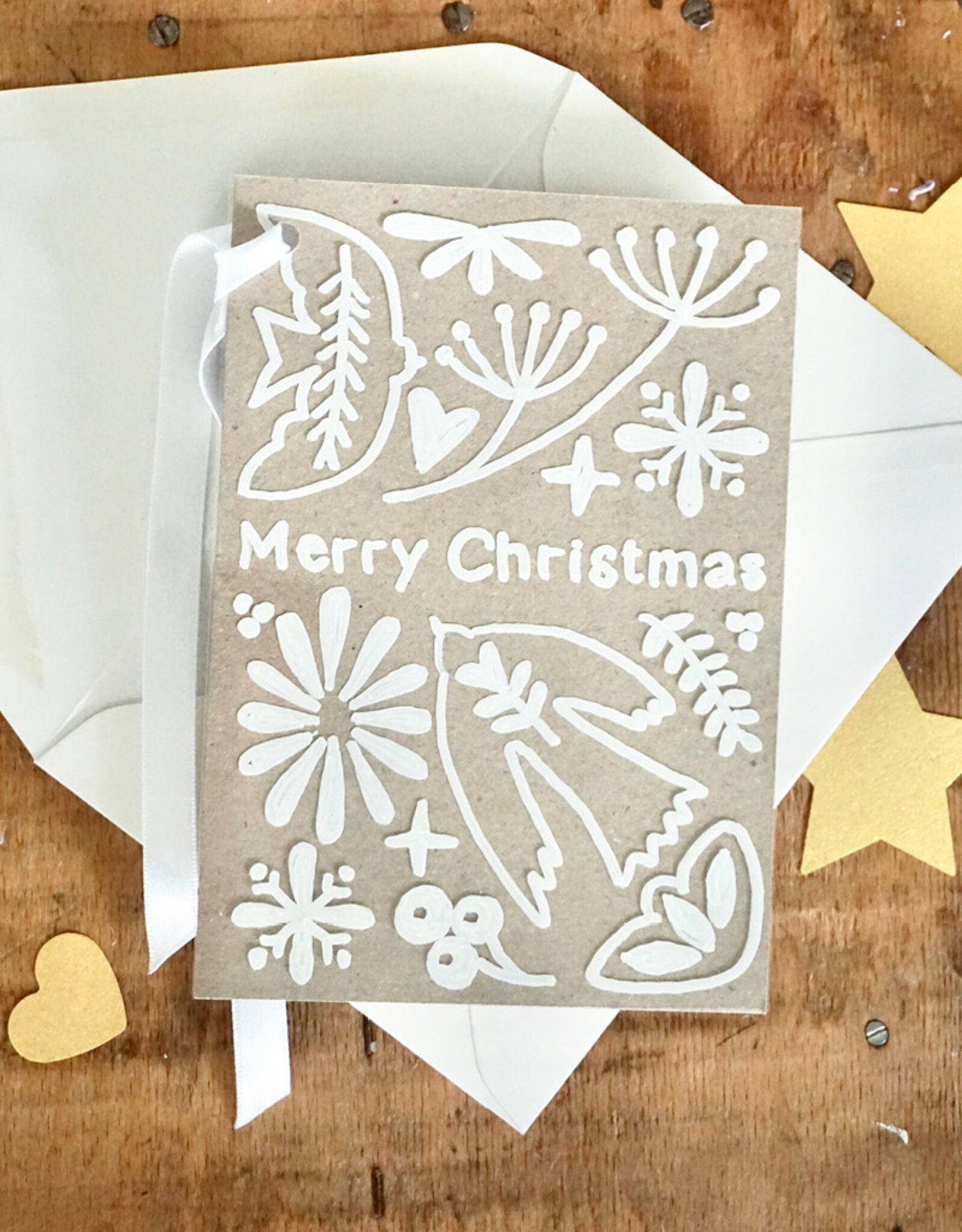 Mary DIY Set for 10 Christmas Cards I Mary
