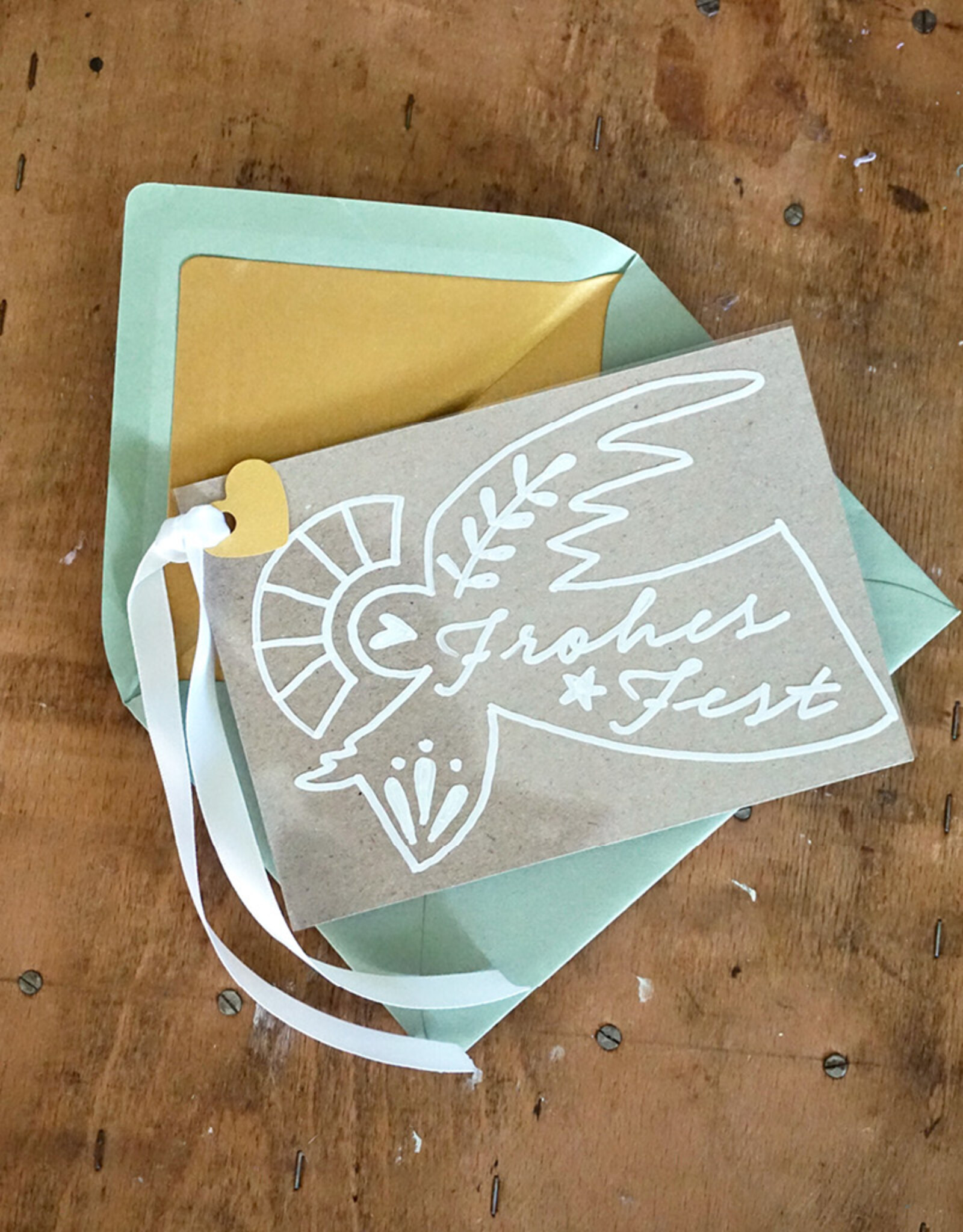 Mary DIY Set for 10 Christmas Cards I Mary