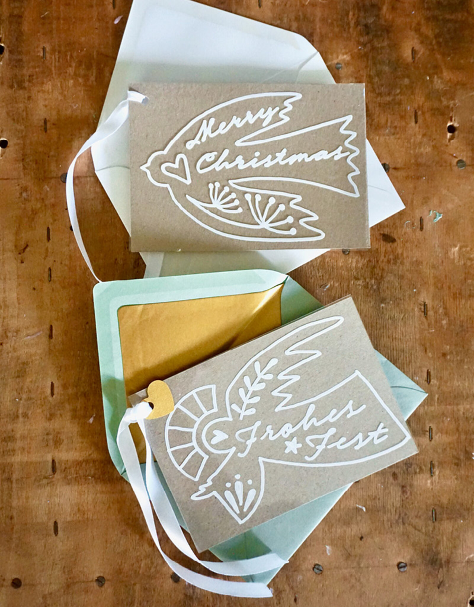 Mary DIY Set for 10 Christmas Cards I Mary