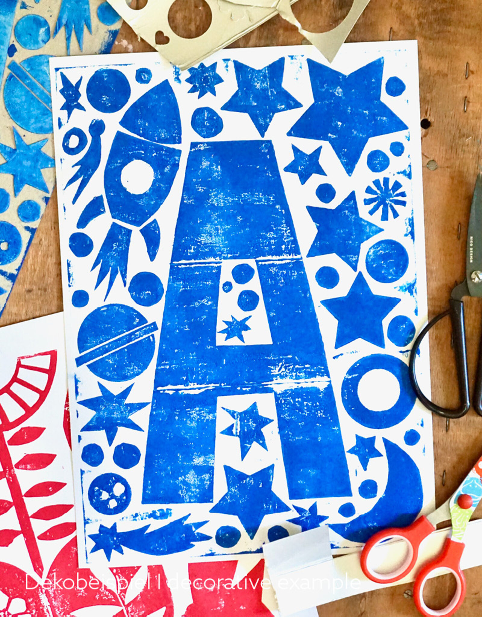 Family Workshop I Children's Poster I Upcycling-Print