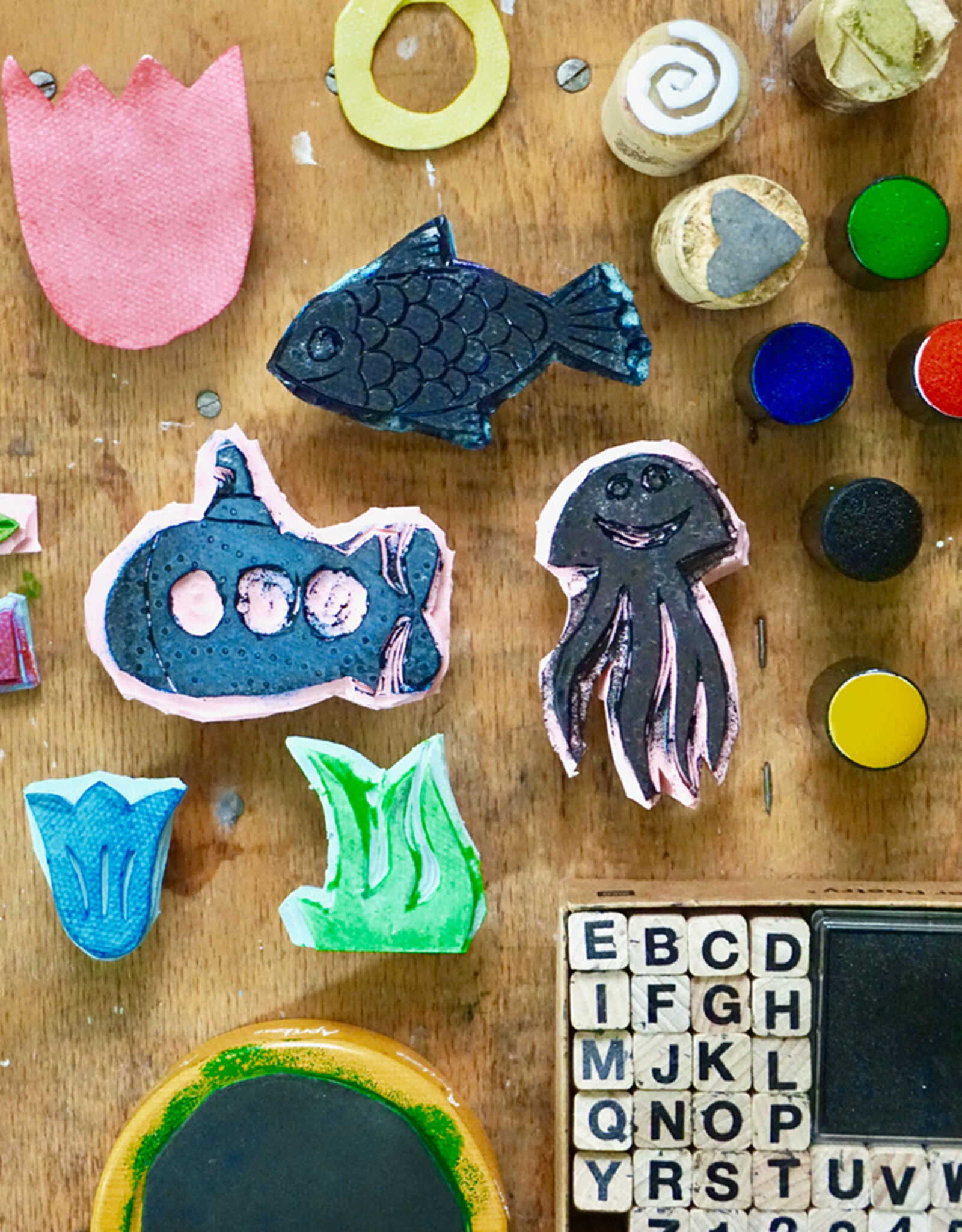 Familienworkshop I Stempel-Werkstatt