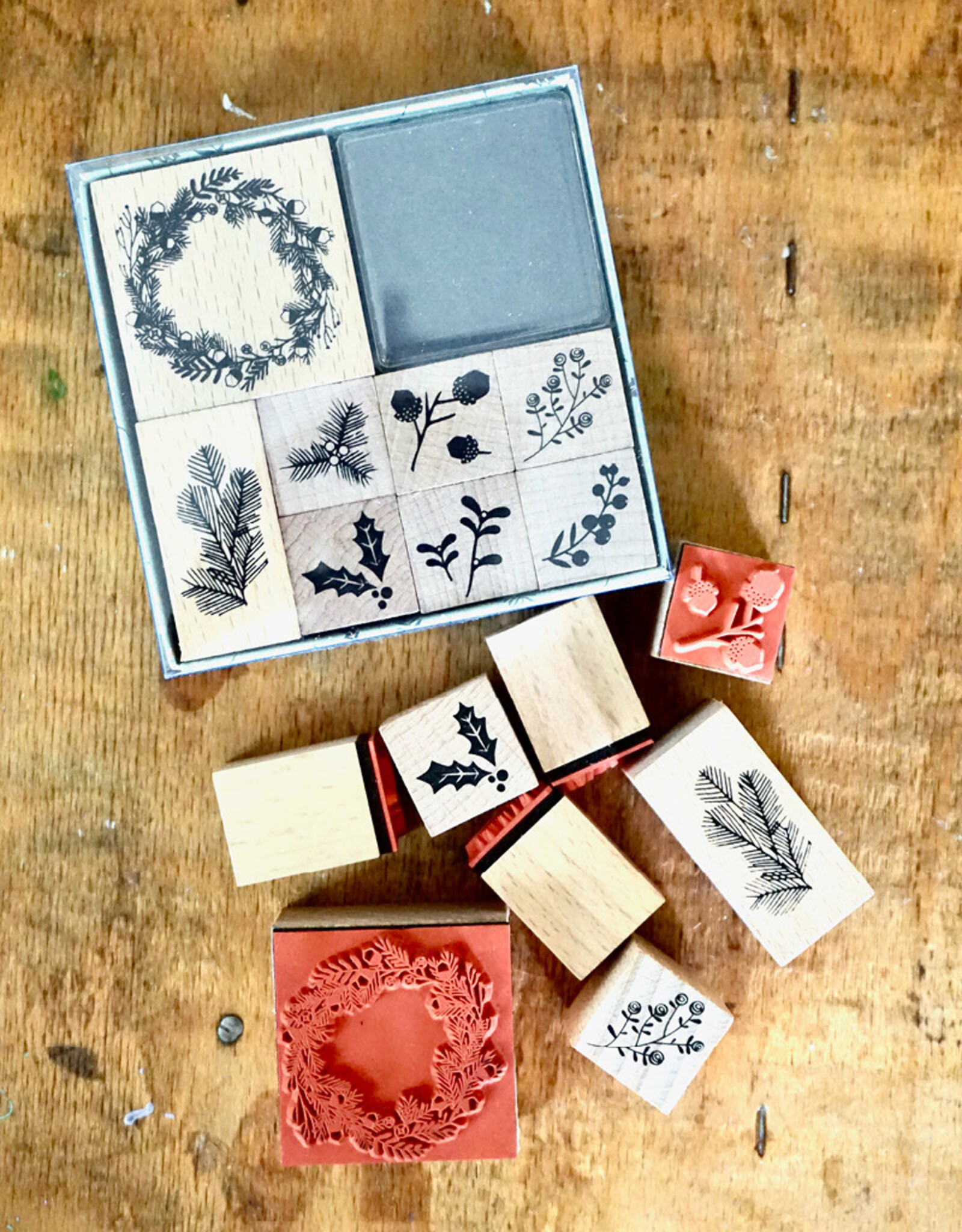 Stempelset I Classical Christmas I Paper Poetry I inkl. Stemeplkissen