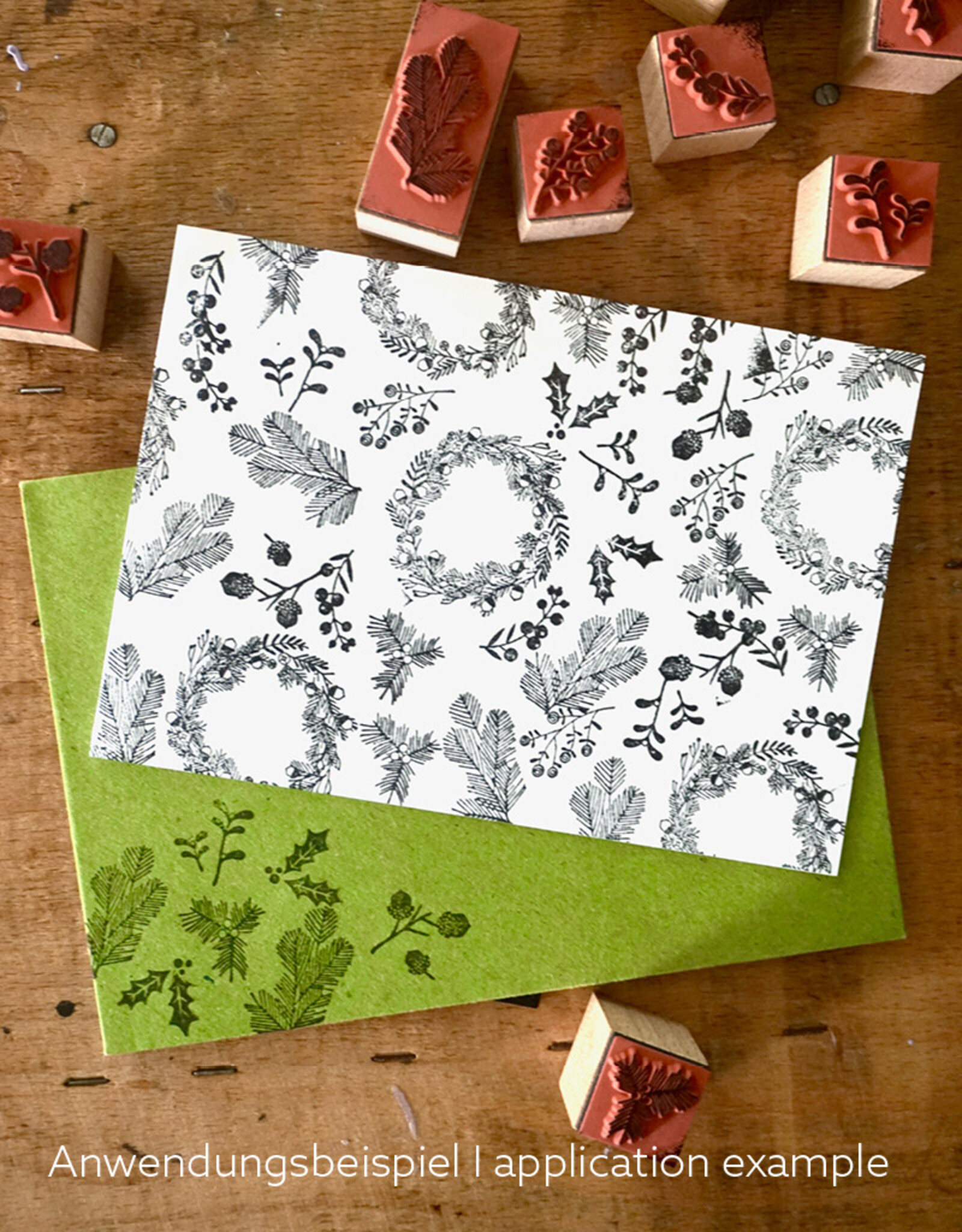 Stempelset I Classical Christmas I Paper Poetry I inkl. Stemeplkissen