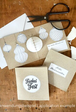 Bella Bastelset für 10 Pop-Up-Weihnachtskarten I Bella