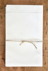 Kraft paper bags I flat bags I 12 pieces