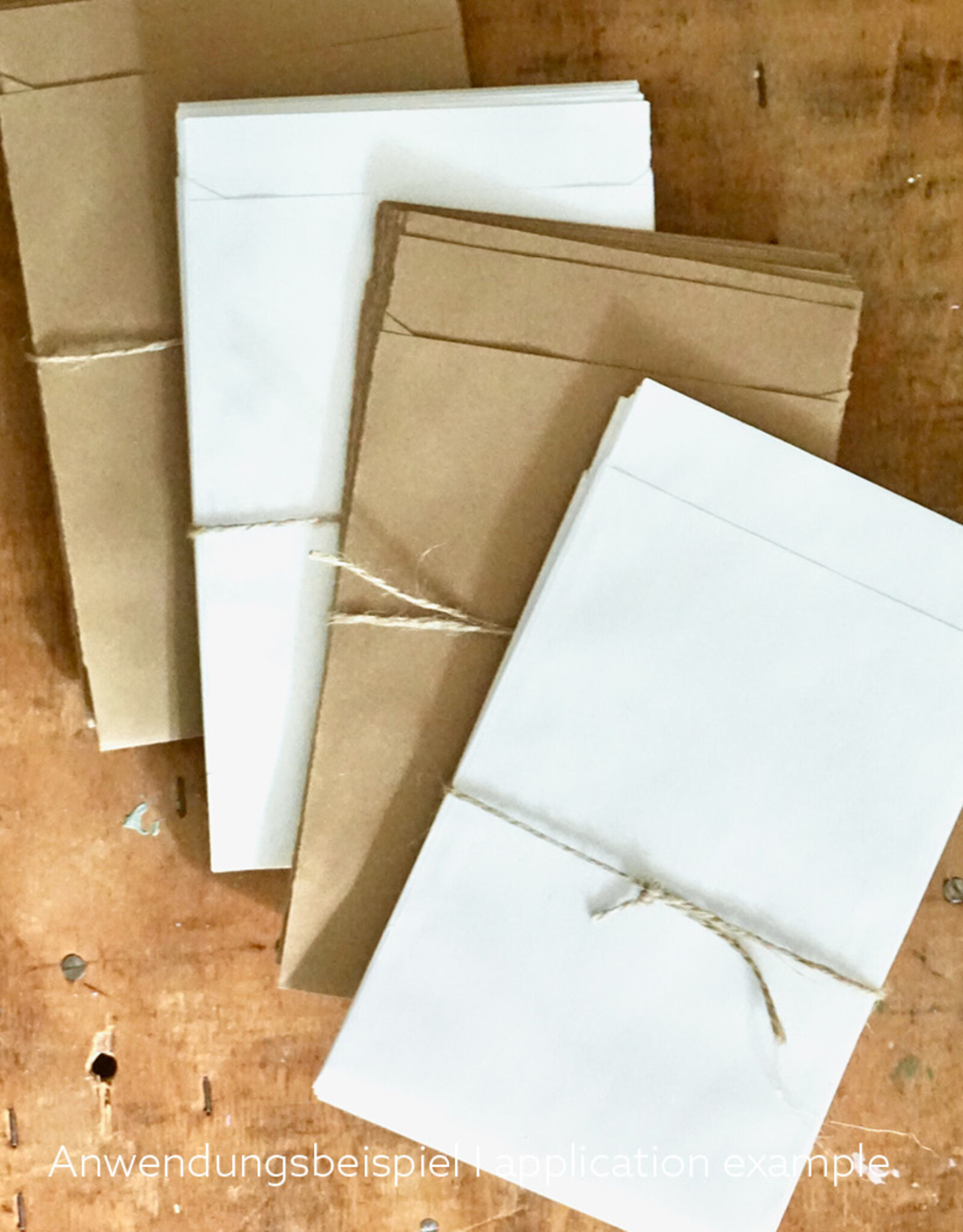 Tüten aus Kraftpapier I Flachbeutel I 12 Stück