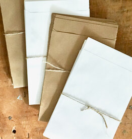 Tüten aus Kraftpapier I Flachbeutel I 12 Stück