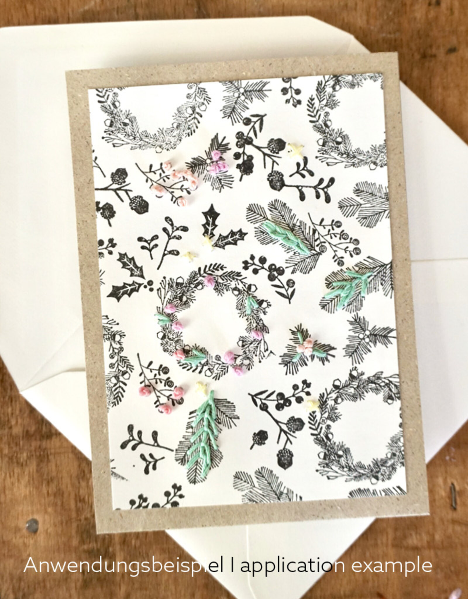 Stempelset I Classical Christmas I Paper Poetry I inkl. Stemeplkissen