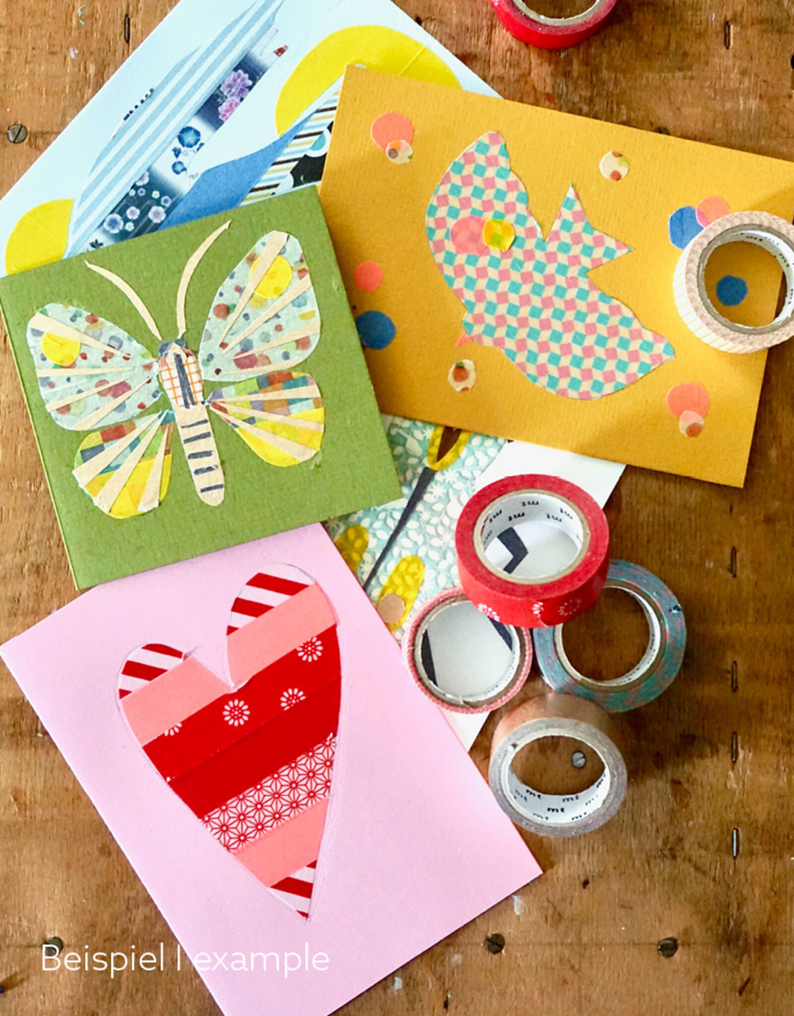 Workshop I  Tape Art I Sammelmappe & Karten