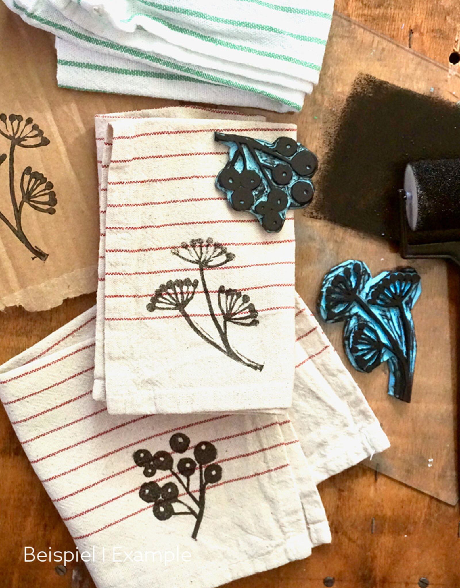 Workshop I Stoffdruck I Weihnachtsgeschenke