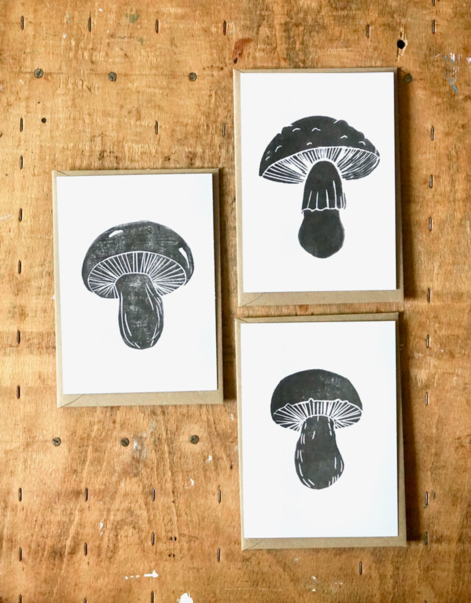 Greeting Cards I Mushrooms I 3 cards including envelopes