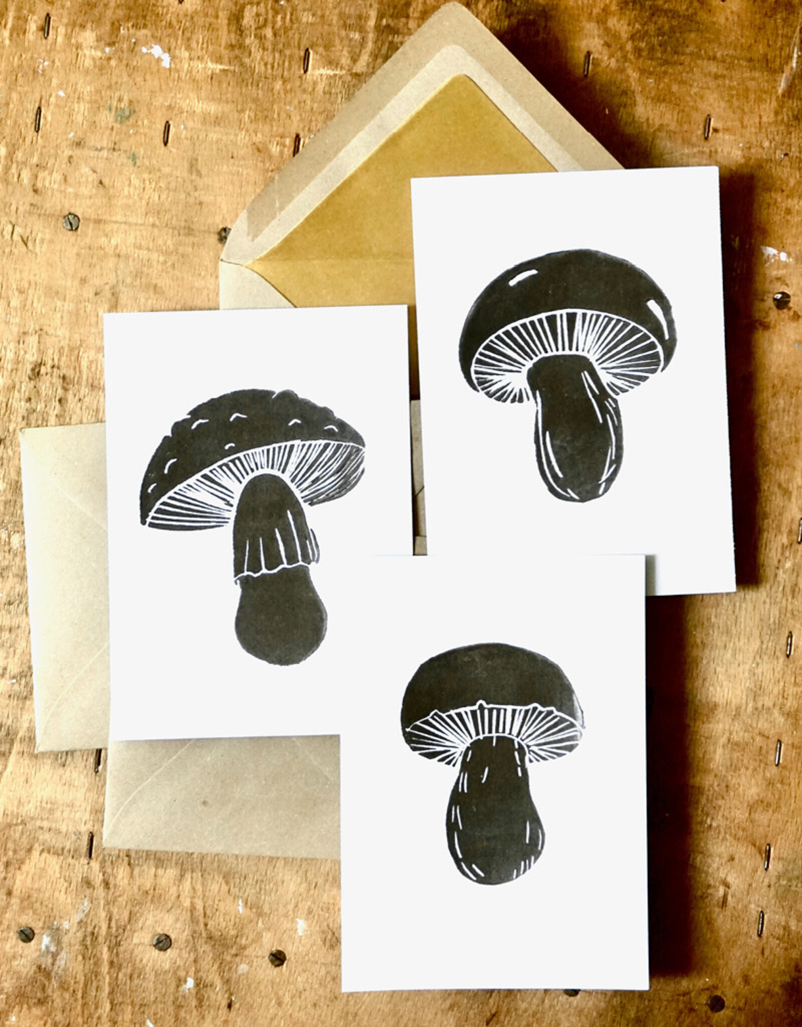 Greeting Cards I Mushrooms I 3 cards including envelopes