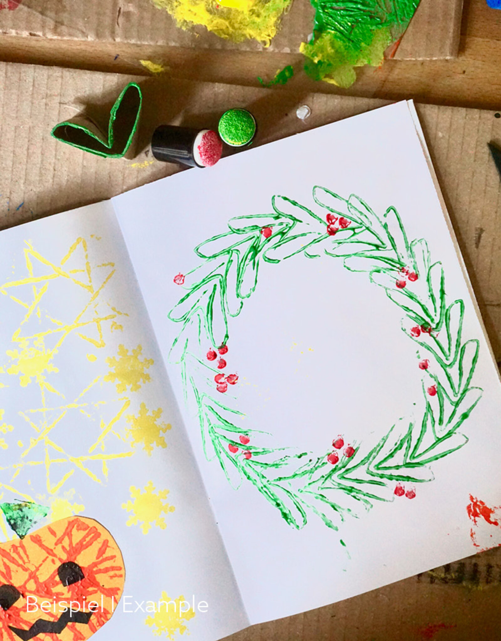 Familienworkshop I Weihnachtskarten-Stempelwerkstatt