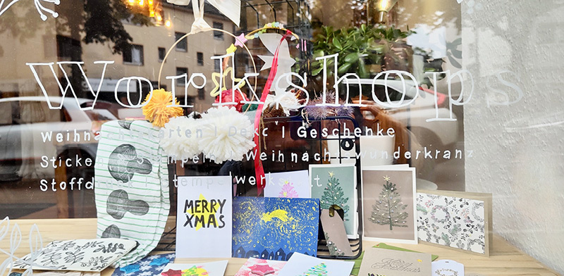 Schaufenster Deko