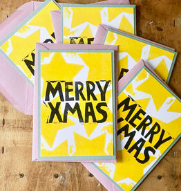 Christams Cards Set I Merry Xmas I Pastel