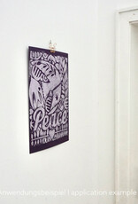 Artwork Poster PEACE - handmade print