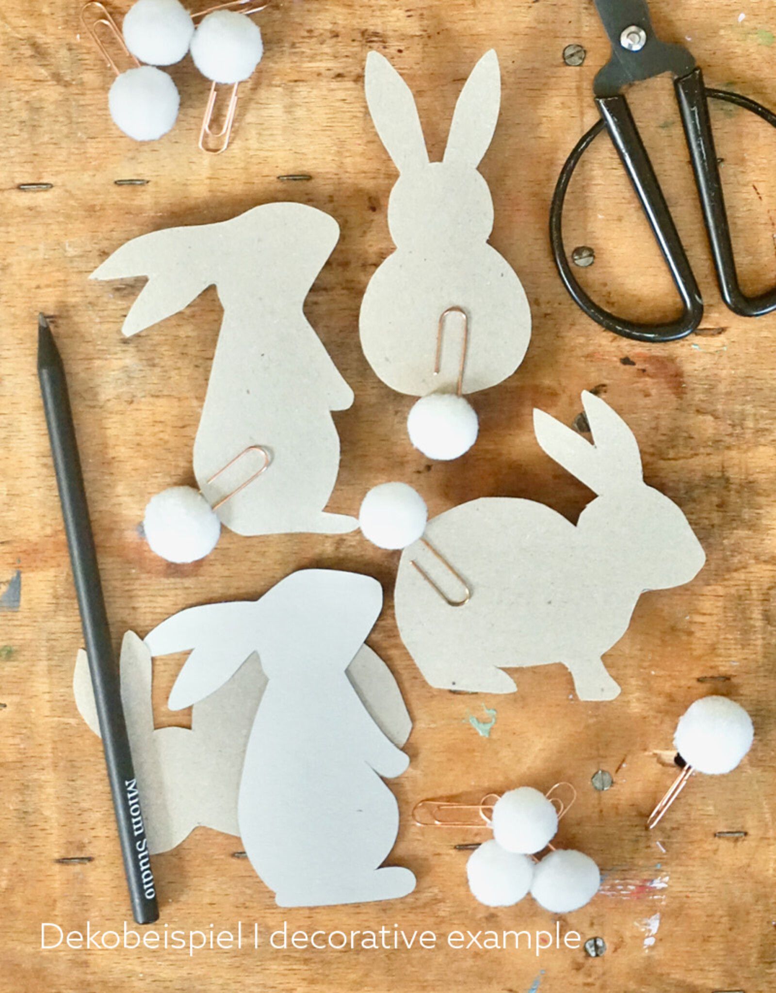 DIY Set DIY set for pompom bunnies I 10/20 pieces