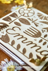 DIY Set Mini-Blumenpresse mit Beutel I Personalisierbar