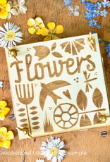 DIY Set Mini-Blumenpresse mit Beutel I Personalisierbar
