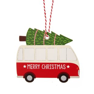 Kerstcamper Cadeaulabels