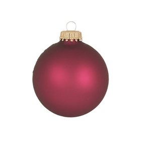 Kerstballen Cranberry Rood