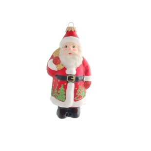 Kerstman Kerstboomhanger Rood Groen