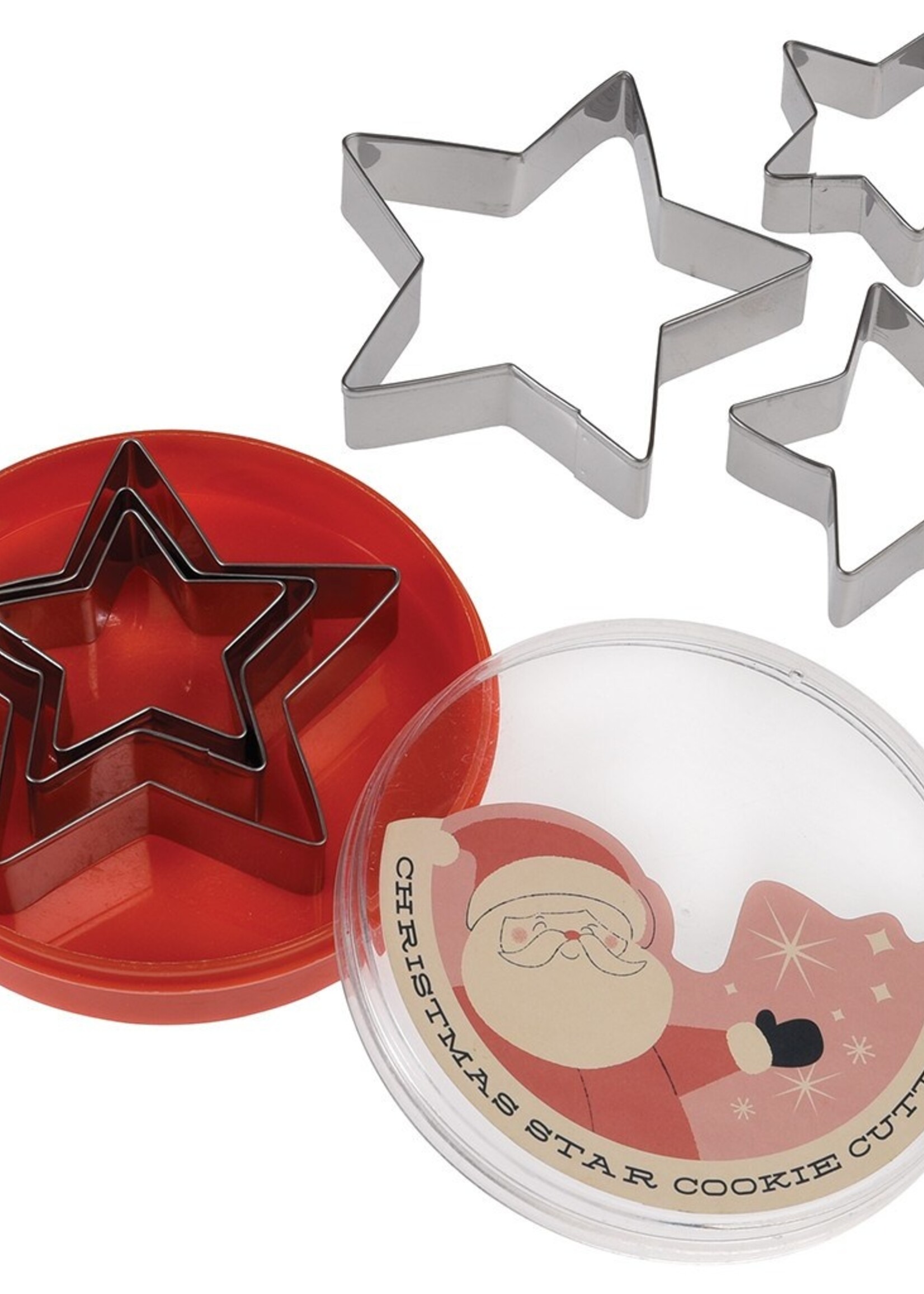Rex London Set van 3 Kerstster koekjesvormen