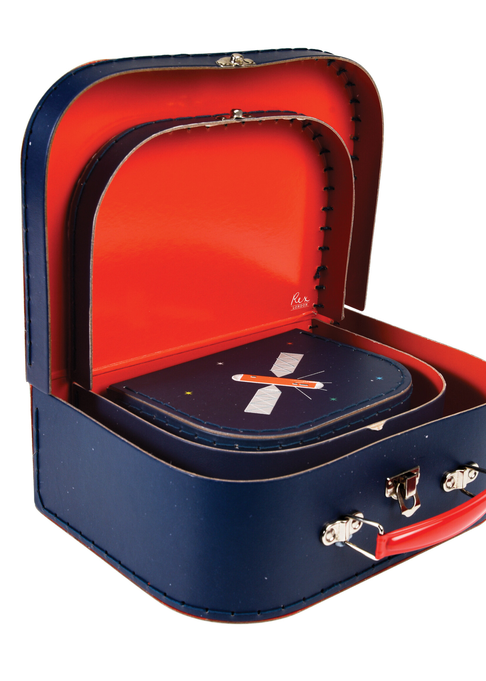Rex London Drie ruimte koffertjes uit de Space Age collectie