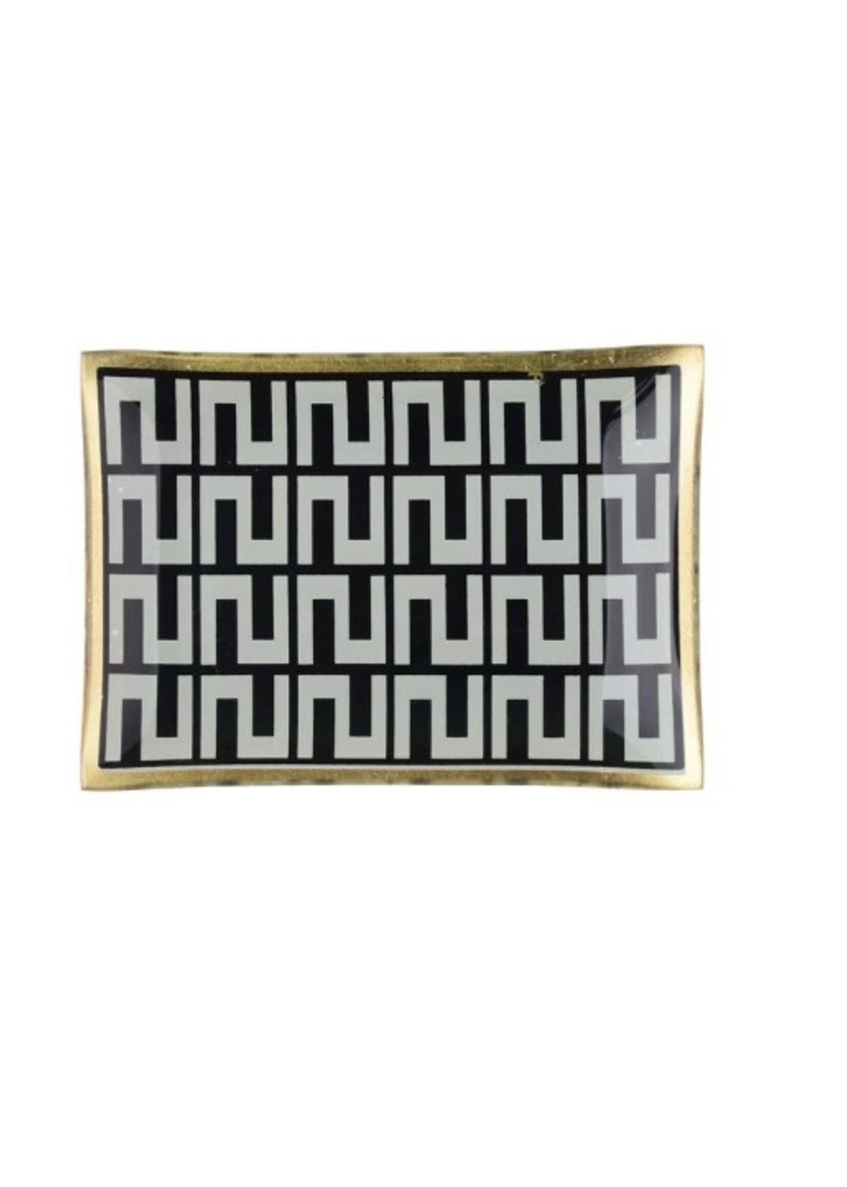 Giftcompany decoratief schaaltje voor sieraden met grafische print
