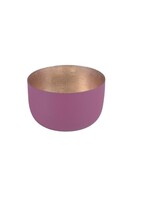 Giftcompany Madras Waxinelichthouder Burgundy - Gold