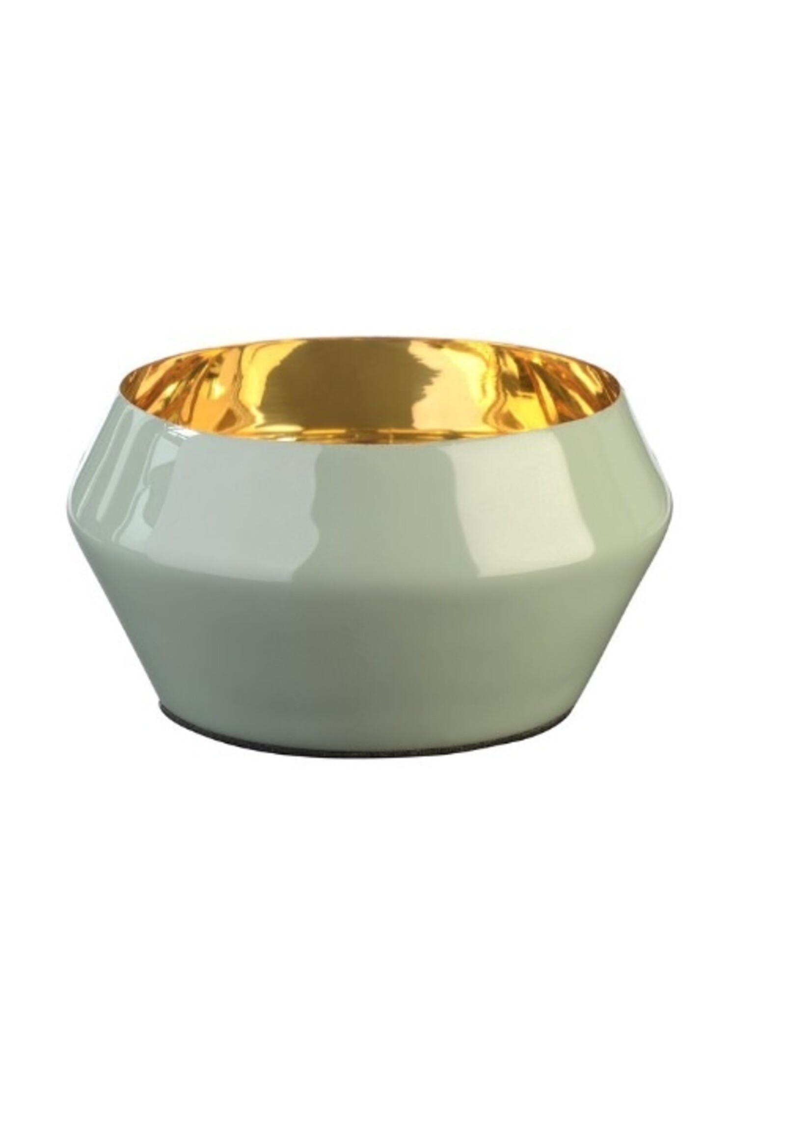 Giftcompany waxinelichtjeshouder Layer Chinees Jade / goud