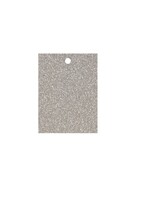 Zilveren Glitter Geschenkkaartjes