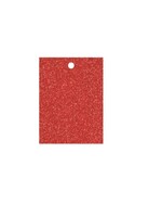 Rode Glitter Geschenkkaartjes