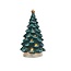 Kerstboom groot waxinelichthouder 21 cm