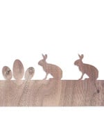 designimdorf Los Motief Hazen en Eieren voor Schaduwspel Waxinelichthouder