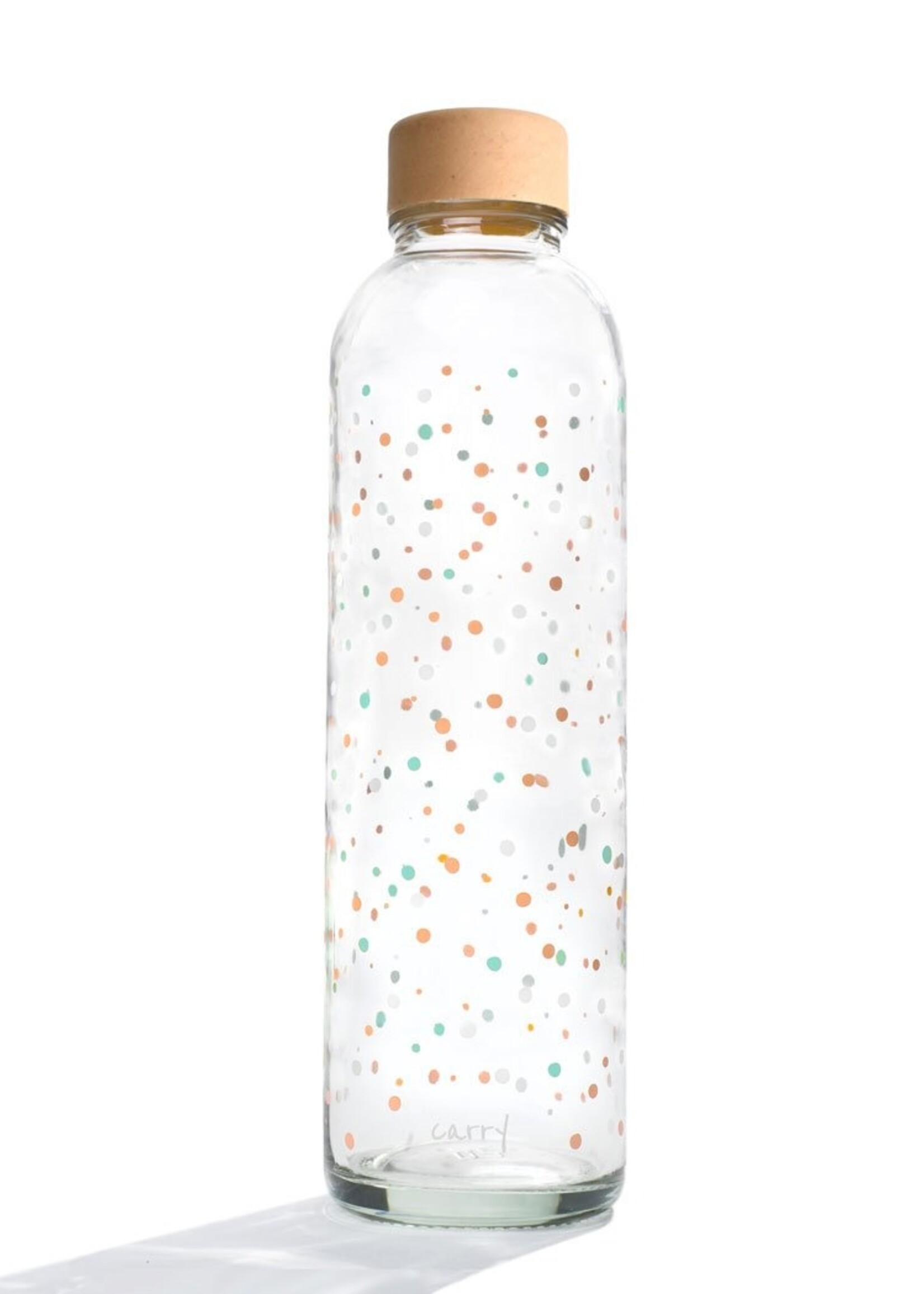 Carry Bottles Glazen Drinkfles Flying Circles 0.7 liter